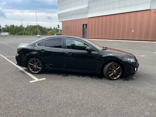 2008 Mazda 6 II (GH), чёрный, 700000 рублей, вид 4