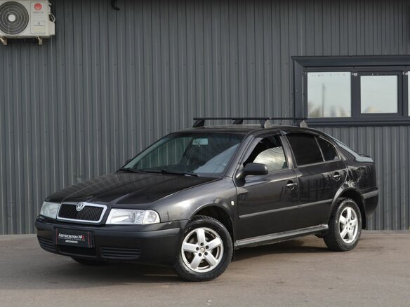 2007 Skoda Octavia I (A4) Рестайлинг, чёрный, 369999 рублей