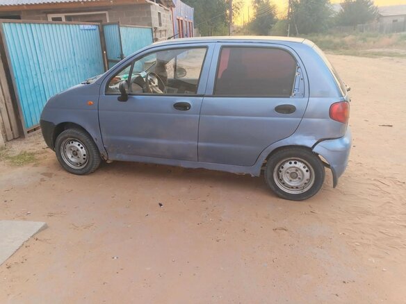 2008 Daewoo Matiz I Рестайлинг, голубой, 130000 рублей - вид 3