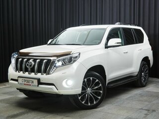 2014 Toyota Land Cruiser Prado 150 Series Рестайлинг 1, белый, 3600000 рублей, вид 1