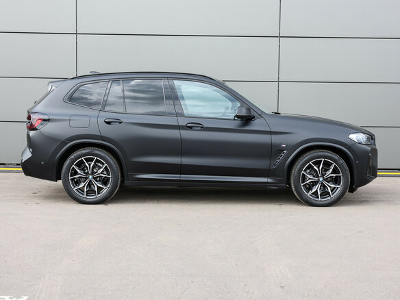 2021 BMW X3 30i xDrive III (G01) Рестайлинг, чёрный - вид 3