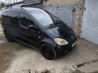 2002 Mercedes-Benz Vaneo, синий, 450000 рублей, вид 4