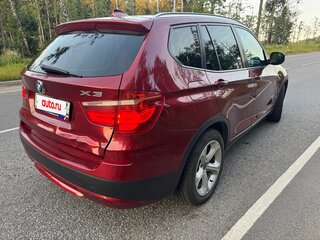 2012 BMW X3 20d xDrive II (F25), красный, 1665000 рублей, вид 4