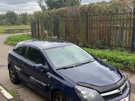 2008 Opel Astra GTC H Рестайлинг, синий, 395000 рублей, вид 2