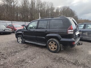 2006 Toyota Land Cruiser Prado 5-speed 120 Series, чёрный, 1150000 рублей, вид 4