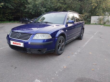 2003 Volkswagen Passat B5 Рестайлинг, синий, 350000 рублей, вид 2
