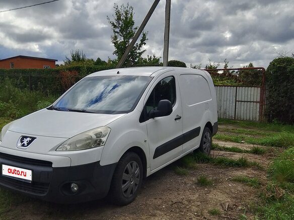 2011 Peugeot Partner II, белый, 799000 рублей