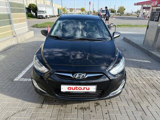 2013 Hyundai Solaris I, чёрный, 820000 рублей, вид 1