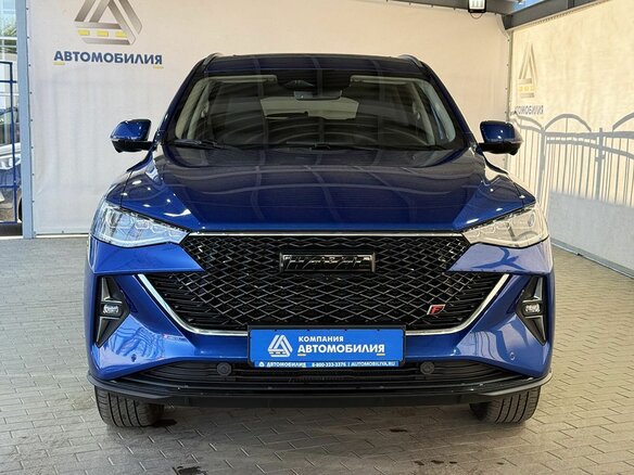 2023 Haval F7 I Рестайлинг, синий - вид 7