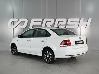 2018 Volkswagen Polo V Рестайлинг, белый, 1390000 рублей, вид 2