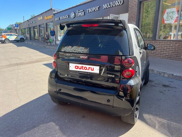 2007 Smart Fortwo II, чёрный - вид 3