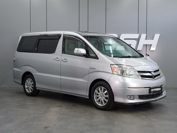 2008 Toyota Alphard I Рестайлинг, серый, 1484000 рублей