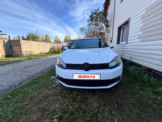 2012 Volkswagen Golf VI, белый, 700000 рублей, вид 2
