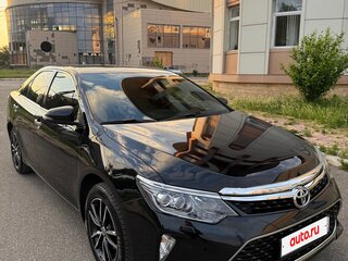 2018 Toyota Camry VII (XV50) Рестайлинг 2, чёрный, 2250000 рублей, вид 5