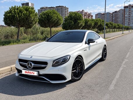 2015 Mercedes-Benz S-Класс 500 VI (W222, C217), белый, 3600000 рублей, вид 1