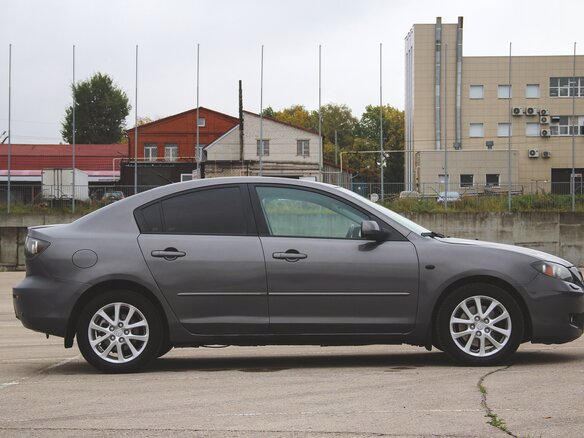 2008 Mazda 3 I (BK) Рестайлинг, серый, 770000 рублей - вид 9