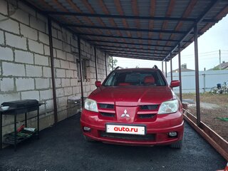 2003 Mitsubishi Outlander I, красный, 620000 рублей, вид 1
