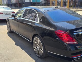 2015 Mercedes-Benz S-Класс 500 Long VI (W222, C217), чёрный, 4300000 рублей, вид 3