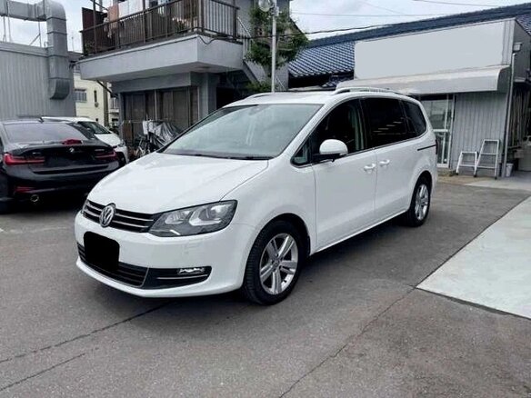2018 Volkswagen Sharan II Рестайлинг, белый, 1399000 рублей