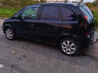 2008 Opel Meriva A Рестайлинг, чёрный, 260000 рублей, вид 4