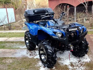 2011 Yamaha Grizzly 700, синий, 680000 рублей, вид 4