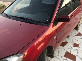 2005 Mitsubishi Lancer IX, красный, 300000 рублей, вид 1