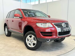 2003 Volkswagen Touareg I, красный, 850000 рублей, вид 3