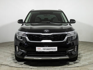 2021 Kia Seltos I, чёрный, 1850000 рублей, вид 2