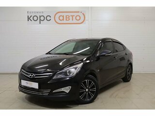 2016 Hyundai Solaris I Рестайлинг, чёрный, 827000 рублей, вид 1