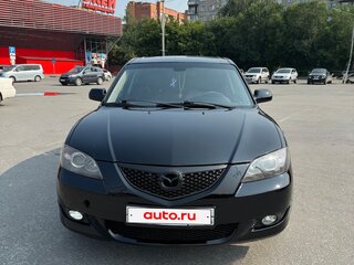 2007 Mazda 3 I (BK) Рестайлинг, чёрный, 649000 рублей, вид 1