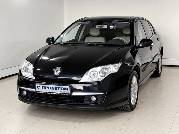 2008 Renault Laguna III, чёрный, 699000 рублей