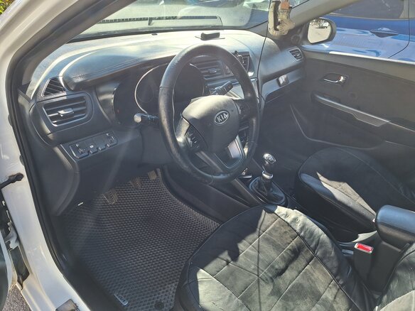 2012 Kia Rio 5-speed III, белый - вид 7