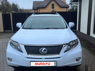 2009 Lexus RX 450h III, белый, 1550000 рублей, вид 3