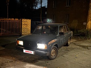 2003 Lada (ВАЗ) 2107, синий, 75000 рублей, вид 1