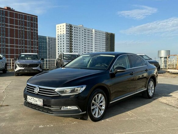 2019 Volkswagen Passat B8, чёрный, 1979000 рублей - вид 1