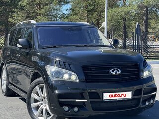 2014 Infiniti QX80 I, чёрный, 3800000 рублей, вид 2