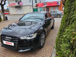 2011 Audi A6 IV (C7), чёрный, 1337100 рублей, вид 2
