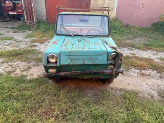 1972 СМЗ С-3Д, голубой, 32000 рублей, вид 1