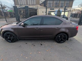 2014 Skoda Octavia III (A7), коричневый, 998000 рублей, вид 3