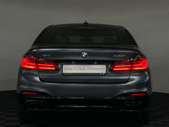 2018 BMW 5 серии 540i xDrive VII (G30/G31/G38), серый - вид 28