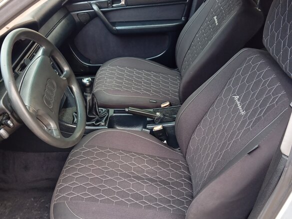 1991 Audi 100 IV (C4), серебристый, 320000 рублей - вид 13