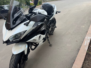 2017 Kawasaki ER-6F (Ninja 650R), белый, 700000 рублей, вид 5