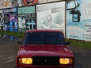 2007 Lada (ВАЗ) 2107, пурпурный, 185000 рублей, вид 1