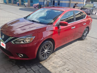 2017 Nissan Sentra VII (B17) Рестайлинг, красный, 895000 рублей, вид 2