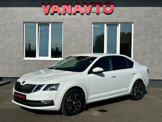 2018 Skoda Octavia III (A7) Рестайлинг, белый, 1890000 рублей, вид 1