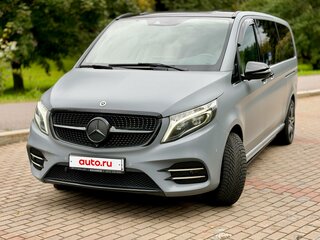 2022 Mercedes-Benz V-Класс Extra Long 300 d экстра длинный III (W447) Рестайлинг, чёрный, 8500000 рублей, вид 2
