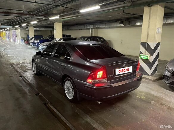 2007 Volvo S60 I Рестайлинг, серый, 1200000 рублей - вид 5