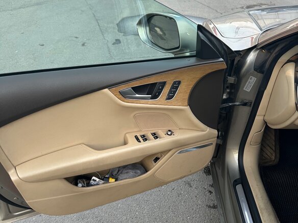 2013 Audi A7 S-tronic I (4G), бежевый, 2350000 рублей - вид 34