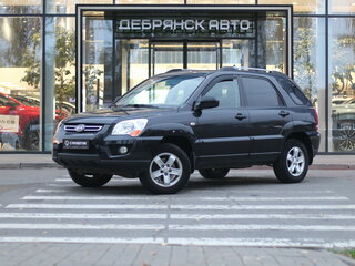 2009 Kia Sportage II Рестайлинг, чёрный, 940000 рублей, вид 1