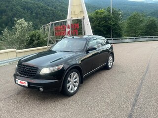 2003 Infiniti FX35 I (S50), чёрный, 950000 рублей, вид 1